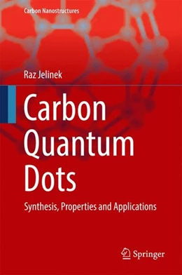 Abbildung von Jelinek | Carbon Quantum Dots | 1. Auflage | 2016 | beck-shop.de