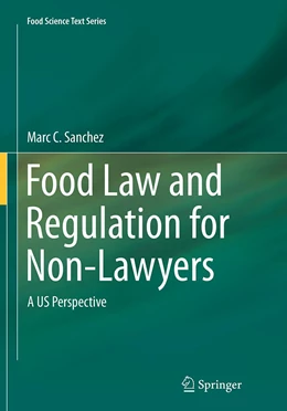 Abbildung von C. Sanchez | Food Law and Regulation for Non-Lawyers | 1. Auflage | 2016 | beck-shop.de