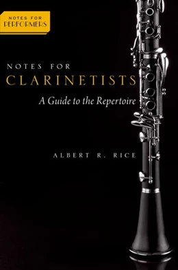 Abbildung von Rice | Notes for Clarinetists | 1. Auflage | 2017 | beck-shop.de