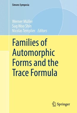 Abbildung von Müller / Shin | Families of Automorphic Forms and the Trace Formula | 1. Auflage | 2016 | beck-shop.de