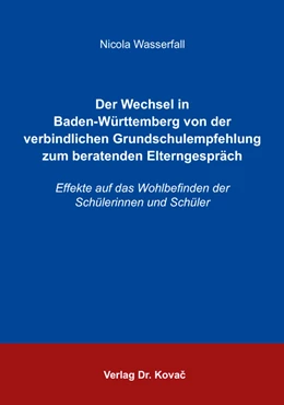Abbildung von Wasserfall | Der Wechsel in Baden-Württemberg von der verbindlichen Grundschulempfehlung zum beratenden Elterngespräch | 1. Auflage | 2016 | 27 | beck-shop.de