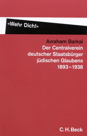 Cover: Avraham Barkai, 'Wehr Dich!'