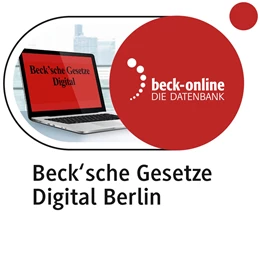 Abbildung von beck-online. Beck'sche Gesetze Digital Berlin | 1. Auflage | | beck-shop.de