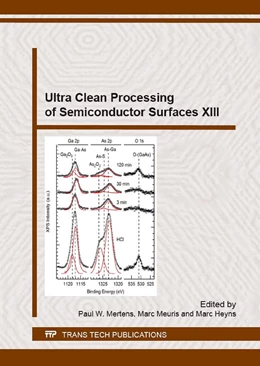 Abbildung von Mertens / Meuris | Ultra Clean Processing of Semiconductor Surfaces XIII | 1. Auflage | 2016 | beck-shop.de