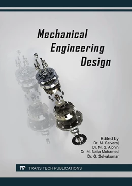 Abbildung von Selvaraj / Alphin | Mechanical Engineering Design | 1. Auflage | 2016 | beck-shop.de