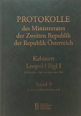 Abbildung von Enderle-Burcel / Mueller | Protokolle des Ministerrates der Zweiten Republik, Kabinett Leopold Figl I | 1. Auflage | 2016 | beck-shop.de