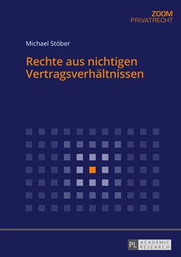 Abbildung von Stöber | Rechte aus nichtigen Vertragsverhältnissen | 1. Auflage | 2016 | 11 | beck-shop.de