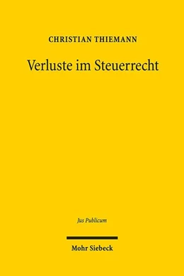 Abbildung von Verluste im Steuerrecht | 1. Auflage | 2020 | 289 | beck-shop.de