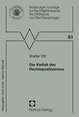 Abbildung von Ott | Die Vielfalt des Rechtspositivismus | 1. Auflage | 2016 | 51 | beck-shop.de