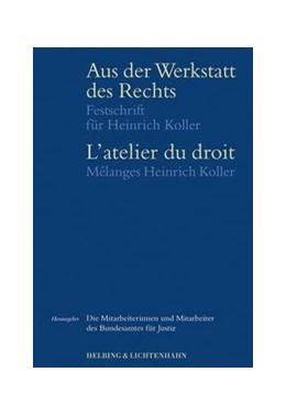 Abbildung von Aus der Werkstatt des Rechts = L'atelier du droit | 1. Auflage | 2006 | beck-shop.de