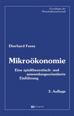 Abbildung von Feess | Mikroökonomie | 1. Auflage | 2004 | 6 | beck-shop.de