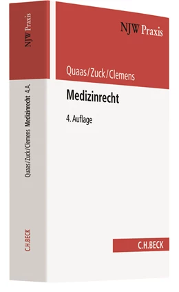 Abbildung von Quaas / Zuck | Medizinrecht | 4. Auflage | 2018 | Band 72 | beck-shop.de