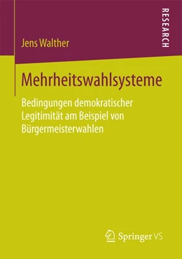 Abbildung von Walther | Mehrheitswahlsysteme | 1. Auflage | 2016 | beck-shop.de