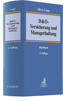 Abbildung von Lange | D&O-Versicherung und Managerhaftung | 2. Auflage | 2022 | beck-shop.de