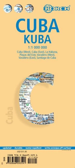 Abbildung von Kuba 1 : 1 000 000. Road Map | 7. Auflage | 2016 | beck-shop.de