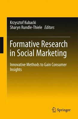 Abbildung von Kubacki / Rundle-Thiele | Formative Research in Social Marketing | 1. Auflage | 2016 | beck-shop.de