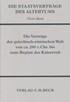 Cover: Errington, R. Malcolm, Die Staatsverträge des Altertums • Bd. 4: Die Verträge der griechisch-römischen Welt von ca. 200 v. Chr. bis zum Beginn der Kaiserzeit
