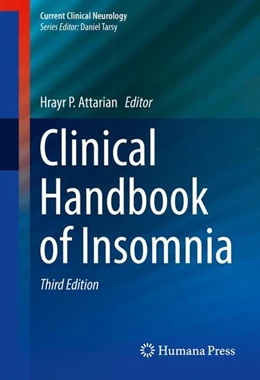 Abbildung von Attarian | Clinical Handbook of Insomnia | 3. Auflage | 2016 | beck-shop.de