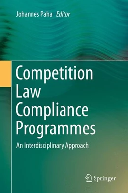 Abbildung von Paha | Competition Law Compliance Programmes | 1. Auflage | 2016 | beck-shop.de
