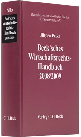 Abbildung von Beck'sches Wirtschaftsrechts-Handbuch 2008/2009 | 3. Auflage | 2008 | beck-shop.de