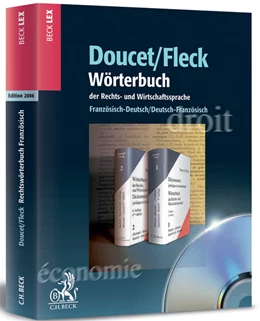 Abbildung von Doucet / Fleck | Wörterbuch der Rechts- und Wirtschaftssprache CD-ROM | 1. Auflage | 2007 | beck-shop.de