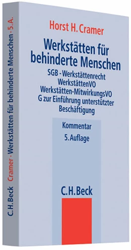 Abbildung von Cramer | Werkstätten für behinderte Menschen | 5. Auflage | 2009 | beck-shop.de