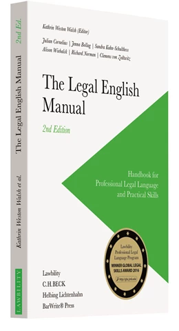 Abbildung von Weston Walsh (Ed.) | The Legal English Manual | 2. Auflage | 2017 | beck-shop.de