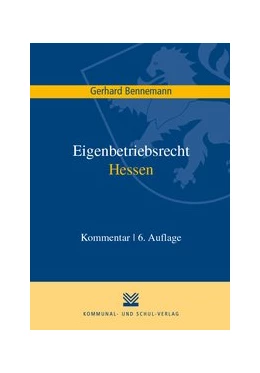 Abbildung von Bennemann | Eigenbetriebsrecht Hessen | 6. Auflage | 2019 | beck-shop.de