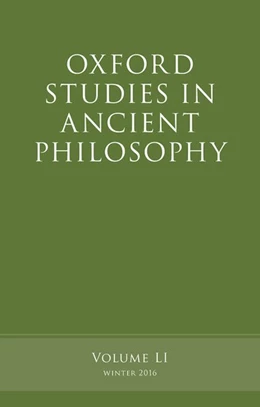 Abbildung von Caston | Oxford Studies in Ancient Philosophy, Volume 51 | 1. Auflage | 2016 | beck-shop.de