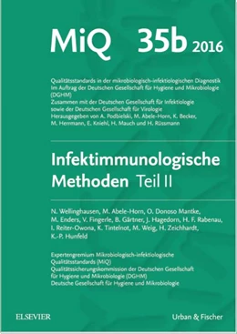 Abbildung von Hunfeld / Podbielski | MIQ Heft: 35b Infektionsimmunologische Methoden Teil 2 | 1. Auflage | 2016 | beck-shop.de