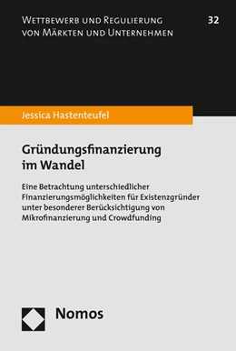 Abbildung von Hastenteufel | Gründungsfinanzierung im Wandel | 1. Auflage | 2016 | 32 | beck-shop.de