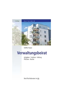 Abbildung von Haase | Verwaltungsbeirat | 8. Auflage | 2018 | 51212 | beck-shop.de