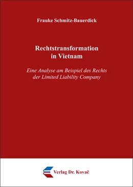 Abbildung von Schmitz-Bauerdick | Rechtstransformation in Vietnam | 1. Auflage | 2017 | 201 | beck-shop.de