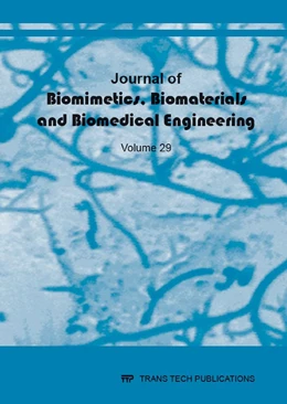 Abbildung von Journal of Biomimetics, Biomaterials and Biomedical Engineering Vol. 29 | 1. Auflage | 2016 | beck-shop.de