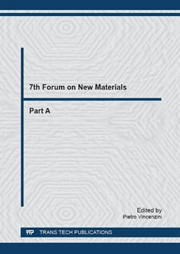 Abbildung von Vincenzini | 7th Forum on New Materials - Part A | 1. Auflage | 2017 | Volume 97 | beck-shop.de