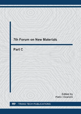 Abbildung von Vincenzini | 7th Forum on New Materials - Part C | 1. Auflage | 2017 | Volume 99 | beck-shop.de