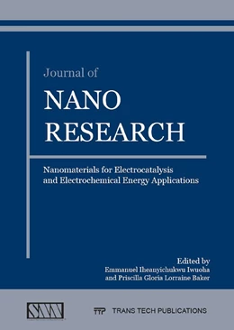 Abbildung von Iwuoha / Baker | Journal of Nano Research Vol. 44 | 1. Auflage | 2016 | Volume 44 | beck-shop.de