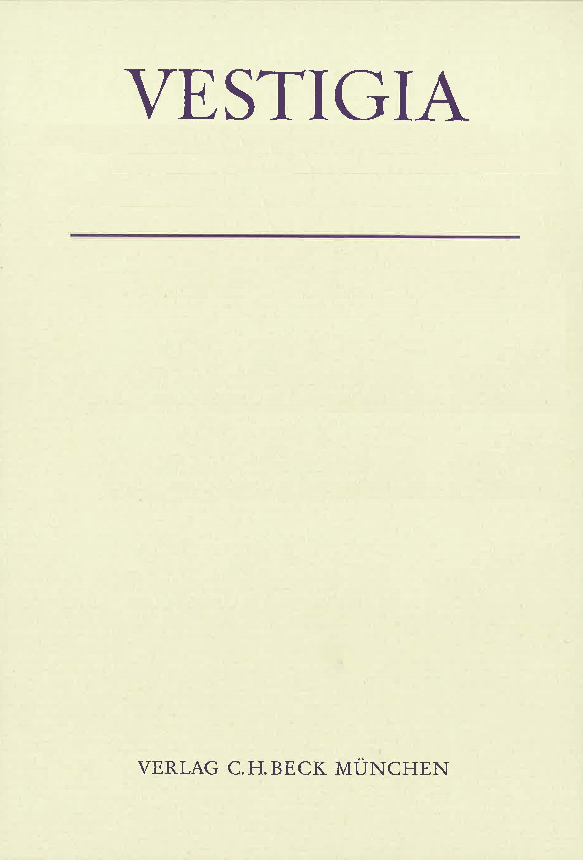 Cover: Eck, Werner, Die staatliche Organisation Italiens in der hohen Kaiserzeit
