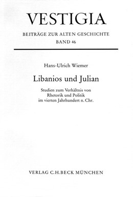 Cover: Wiemer, Hans-Ulrich, Libanios und Julian