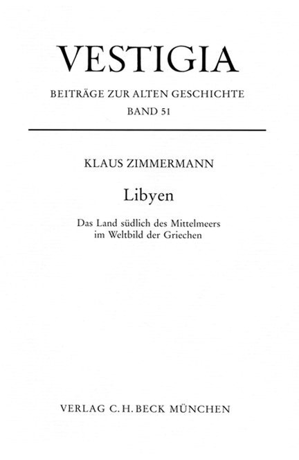 Cover: Klaus Zimmermann, Libyen