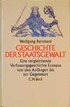 Cover: Reinhard, Wolfgang, Geschichte der Staatsgewalt