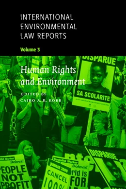 Abbildung von Robb | International Environmental Law Reports | 1. Auflage | 2001 | 3 | beck-shop.de
