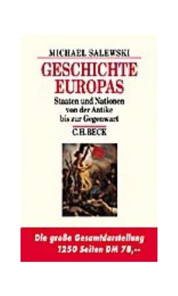 Abbildung von Salewski, Michael | Geschichte Europas | 2. Auflage | 2004 | beck-shop.de