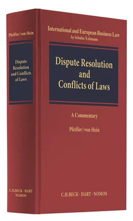 Abbildung von Pfeiffer / von Hein | Dispute Resolution and Conflicts of Laws | 1. Auflage | 2024 | beck-shop.de