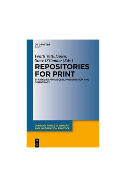 Abbildung von Vattulainen / O'Connor | Repositories for Print | 1. Auflage | 2018 | beck-shop.de