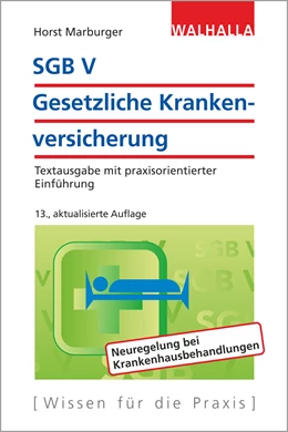 Abbildung von Marburger | SGB V - Gesetzliche Krankenversicherung | 13. Auflage | 2017 | beck-shop.de