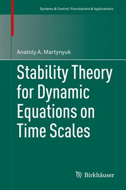 Abbildung von Martynyuk | Stability Theory for Dynamic Equations on Time Scales | 1. Auflage | 2016 | beck-shop.de