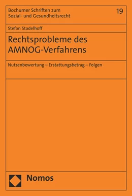 Abbildung von Stadelhoff | Rechtsprobleme des AMNOG-Verfahrens | 1. Auflage | 2016 | beck-shop.de