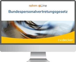 Abbildung von Bundespersonalvertretungsgesetz • Online | 1. Auflage | | beck-shop.de