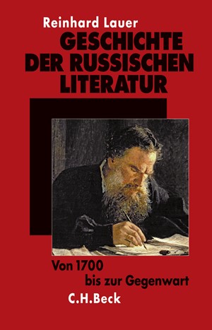 Cover: Reinhard Lauer, Geschichte der russischen Literatur